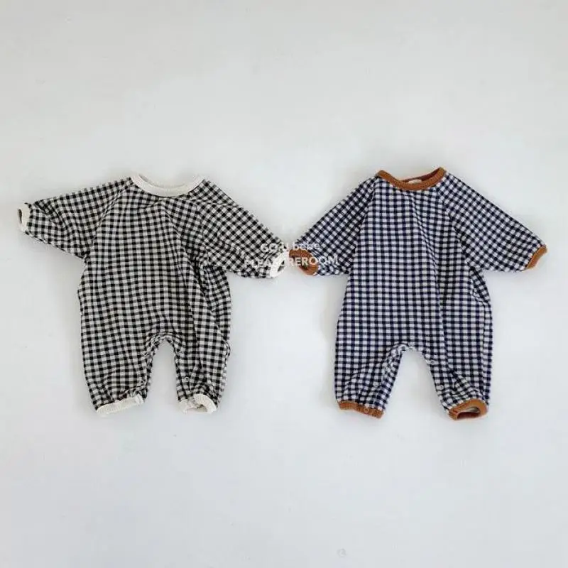 Autumn Baby Loose Romper Fashion Plaid Print Newborn Infant Long Sleeve Jumpsuit Cotton Baby Casual Clothes
Autumn Baby Loose Romper Fashion Plaid Print Newborn Infant Long Sleeve Jumpsuit Cotton Baby Casual Clothes