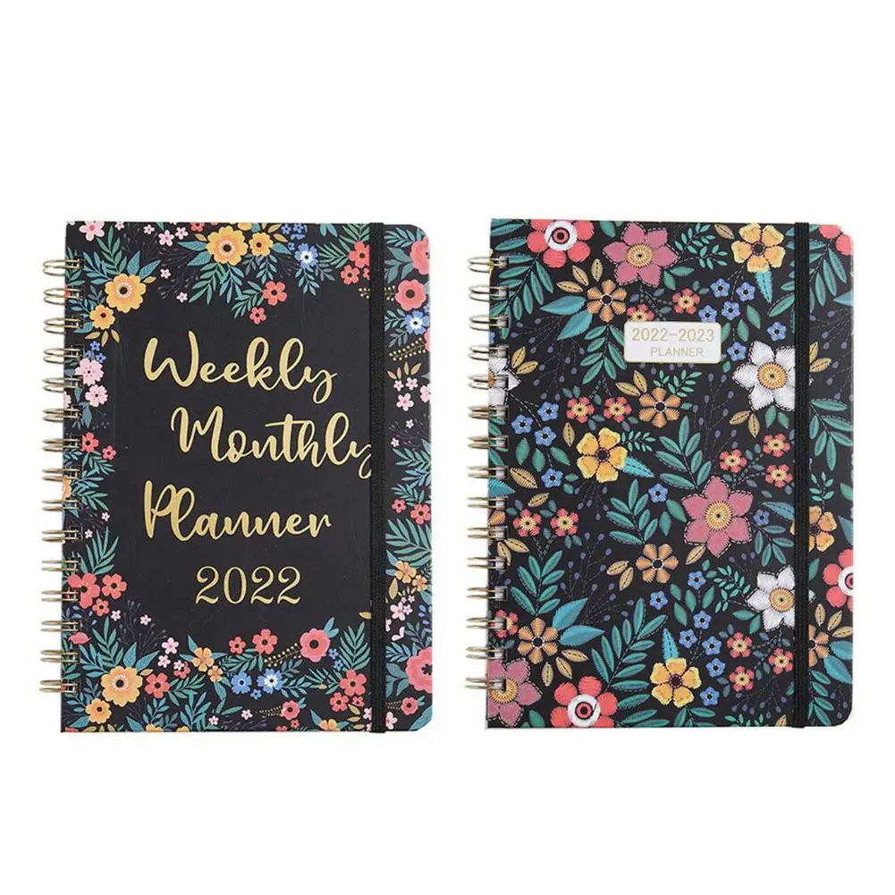 2022.1-2023.1 Year A5 Notebook Planner Portable Weekly Monthly Planner Yearly Agenda Notebooks Daily Journals School Stationery 
2022.1-2023.1 Year A5 Notebook Planner Portable Weekly Monthly Planner Yearly Agenda Notebooks Daily Journals School Stationery
