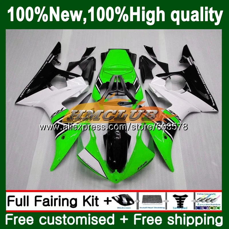 Body For YAMAHA YZF600 YZFR6S 2006 2007 2008 2009 Green Gloss 126CL.92 YZF-600 YZF R6 S R6S 06-09 YZF-R6S 06 07 08 09 Fairings
Body For YAMAHA YZF600 YZFR6S 2006 2007 2008 2009 Green Gloss 126CL.92 YZF-600 YZF R6 S R6S 06-09 YZF-R6S 06 07 08 09 Fairings