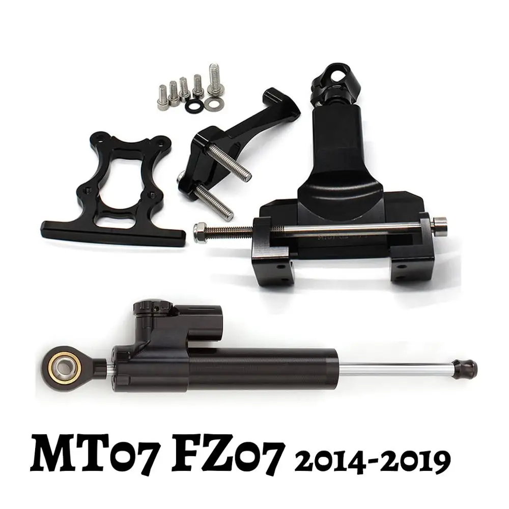 MT07 FZ07 рулевой демпфер Стабилизатор кронштейн для Yamaha MT-07 FZ-07 MT 07 2014-2019 XSR700 15-19 мотоцикл амортизаторы крепления
MT07 FZ07 рулевой демпфер Стабилизатор кронштейн для Yamaha MT-07 FZ-07 MT 07 2014-2019 XSR700 15-19 мотоцикл амортизаторы крепления