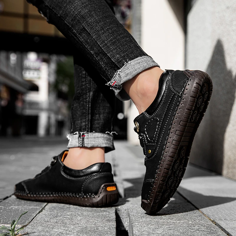 New Men's Casual Shoes Soft Comfortable Mens Moccasins Breathable Men Shoes Italian Style Men Footwear Zapatillas Hombre 38-48 
New Men's Casual Shoes Soft Comfortable Mens Moccasins Breathable Men Shoes Italian Style Men Footwear Zapatillas Hombre 38-48