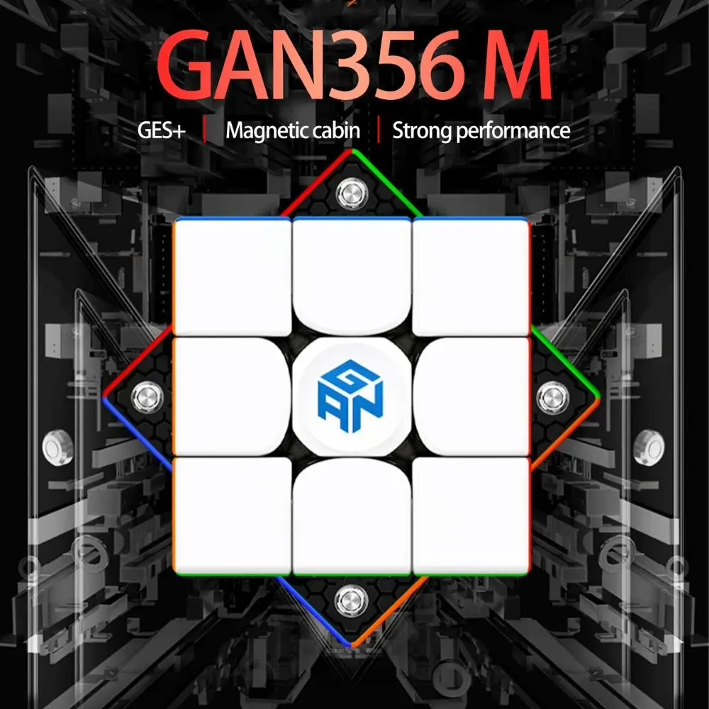 Gan356 M 3x3x3 Magic Magnetic Cube Stickerless Gan356M Professional GAN 356 M Speed Cube Magnets Puzzle Cubo Magico 3x3 Gan Cube
Gan356 M 3x3x3 Magic Magnetic Cube Stickerless Gan356M Professional GAN 356 M Speed Cube Magnets Puzzle Cubo Magico 3x3 Gan Cube