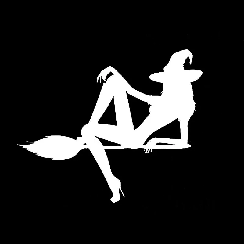 Hot Sexy Female Beauty Halloween Witch Broom Car Sticker Vinyl Decal Black/Silver,16cm*13cm
Hot Sexy Female Beauty Halloween Witch Broom Car Sticker Vinyl Decal Black/Silver,16cm*13cm