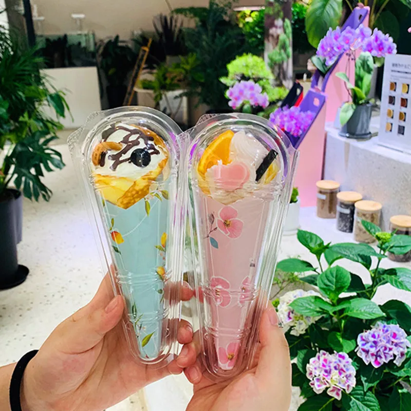 50pcs Net red ice cream transparent box creative baking decoration packaging cake pastry plastic boxes party favors gift boxes
50pcs Net red ice cream transparent box creative baking decoration packaging cake pastry plastic boxes party favors gift boxes