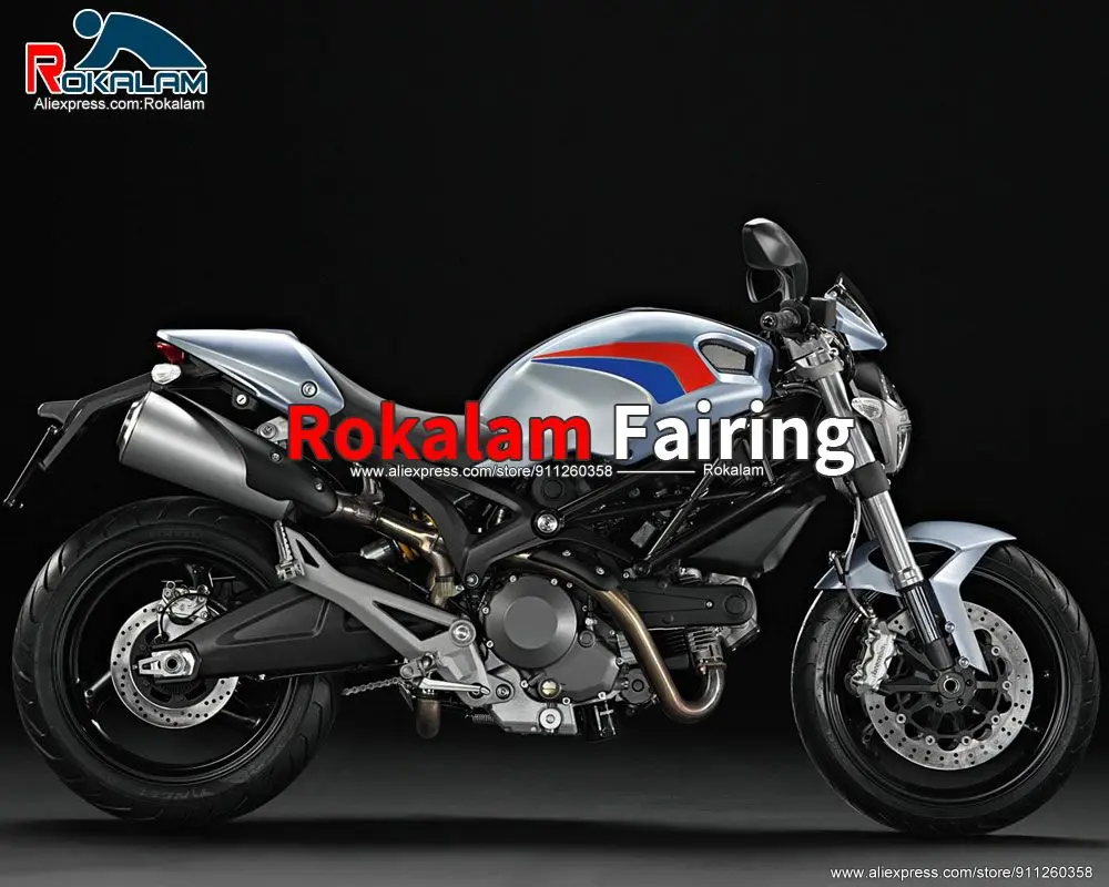 Fairing For Ducati 696 795 796 M1100 2009 2010 2011 2012 2013 Silver Blue Red Motorcycle Cowl (Injection Molding)
Fairing For Ducati 696 795 796 M1100 2009 2010 2011 2012 2013 Silver Blue Red Motorcycle Cowl (Injection Molding)