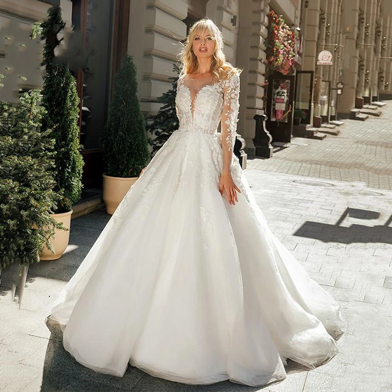 Hi Shy Bride New simple wedding dress backless sleeveless design chiffon lace bride dresses princess dress plus size tailor-made
Hi Shy Bride New simple wedding dress backless sleeveless design chiffon lace bride dresses princess dress plus size tailor-made
