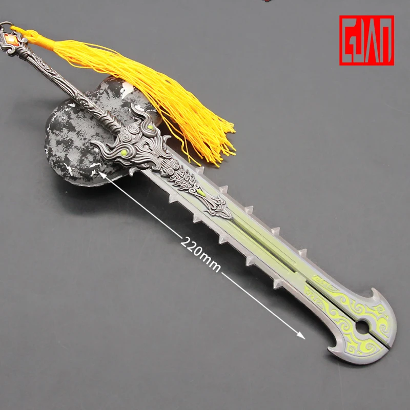 Forever Tribulation-infinite Game Model Broadsword Tingtao Weapon Model All Metal Crafts Decoration Crafts Pendant Model
Forever Tribulation-infinite Game Model Broadsword Tingtao Weapon Model All Metal Crafts Decoration Crafts Pendant Model