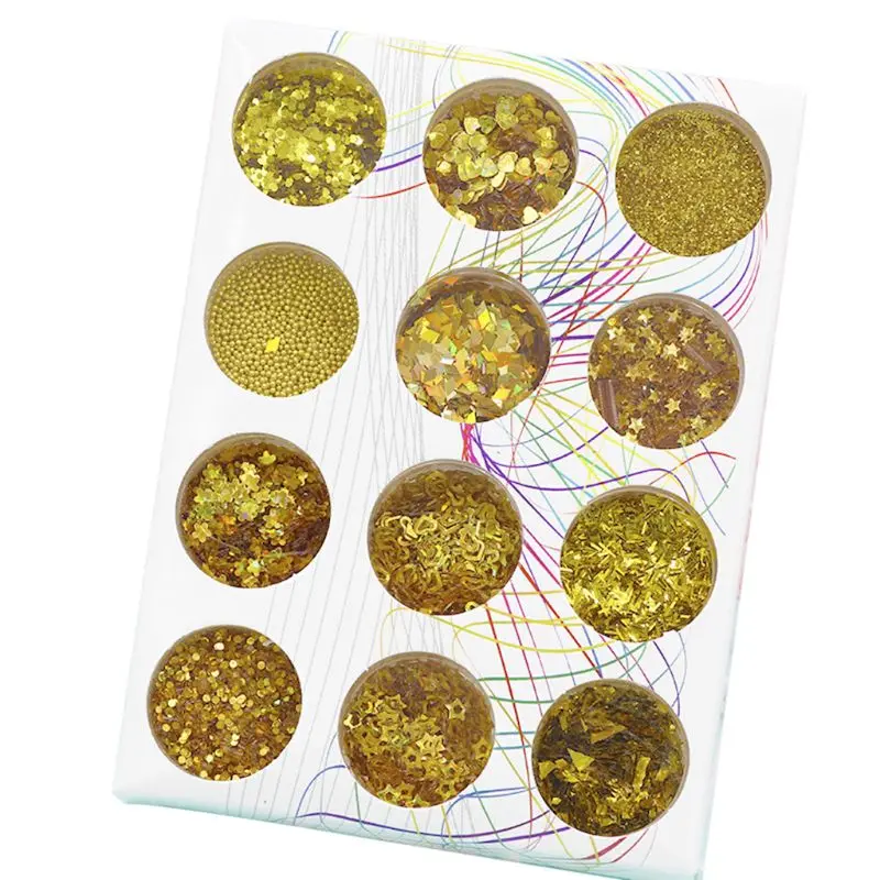 12 Bottles/Set Shiny Sequin Glittering DIY Filling Materials Filler Epoxy Resin Crafts Jewelry Manicure Glow Exquisite Makeup Sh
12 Bottles/Set Shiny Sequin Glittering DIY Filling Materials Filler Epoxy Resin Crafts Jewelry Manicure Glow Exquisite Makeup Sh