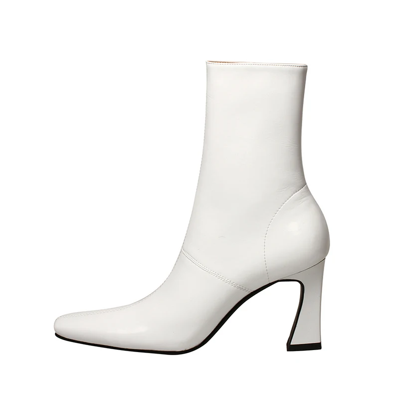 2021 New Arrival Women Ankle Boots High Qulaity Fashion Square Toe High Heels Black Biege Autumn Spring Women Dress Shoes 34-39
2021 New Arrival Women Ankle Boots High Qulaity Fashion Square Toe High Heels Black Biege Autumn Spring Women Dress Shoes 34-39