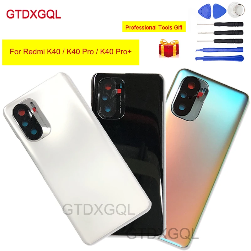 6.67 " NEW For Xiaomi Redmi K40 / K40 Pro / K40 Ultra Pro+ Back Door Cover Glass Panel Rear Battery Housing Replacement 
6.67 " NEW For Xiaomi Redmi K40 / K40 Pro / K40 Ultra Pro+ Back Door Cover Glass Panel Rear Battery Housing Replacement