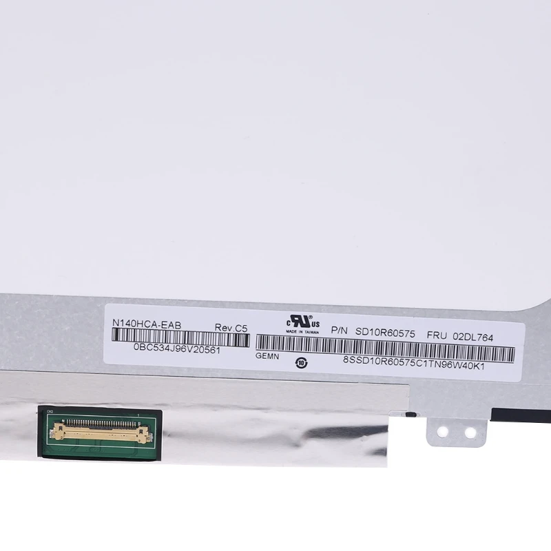 N140HCA EAB N140HCA-EAC B140HAN04.0 NV140FHM-N62 N61 14 Inch LCD LED Screen 1920x1080 30pin
N140HCA EAB N140HCA-EAC B140HAN04.0 NV140FHM-N62 N61 14 Inch LCD LED Screen 1920x1080 30pin