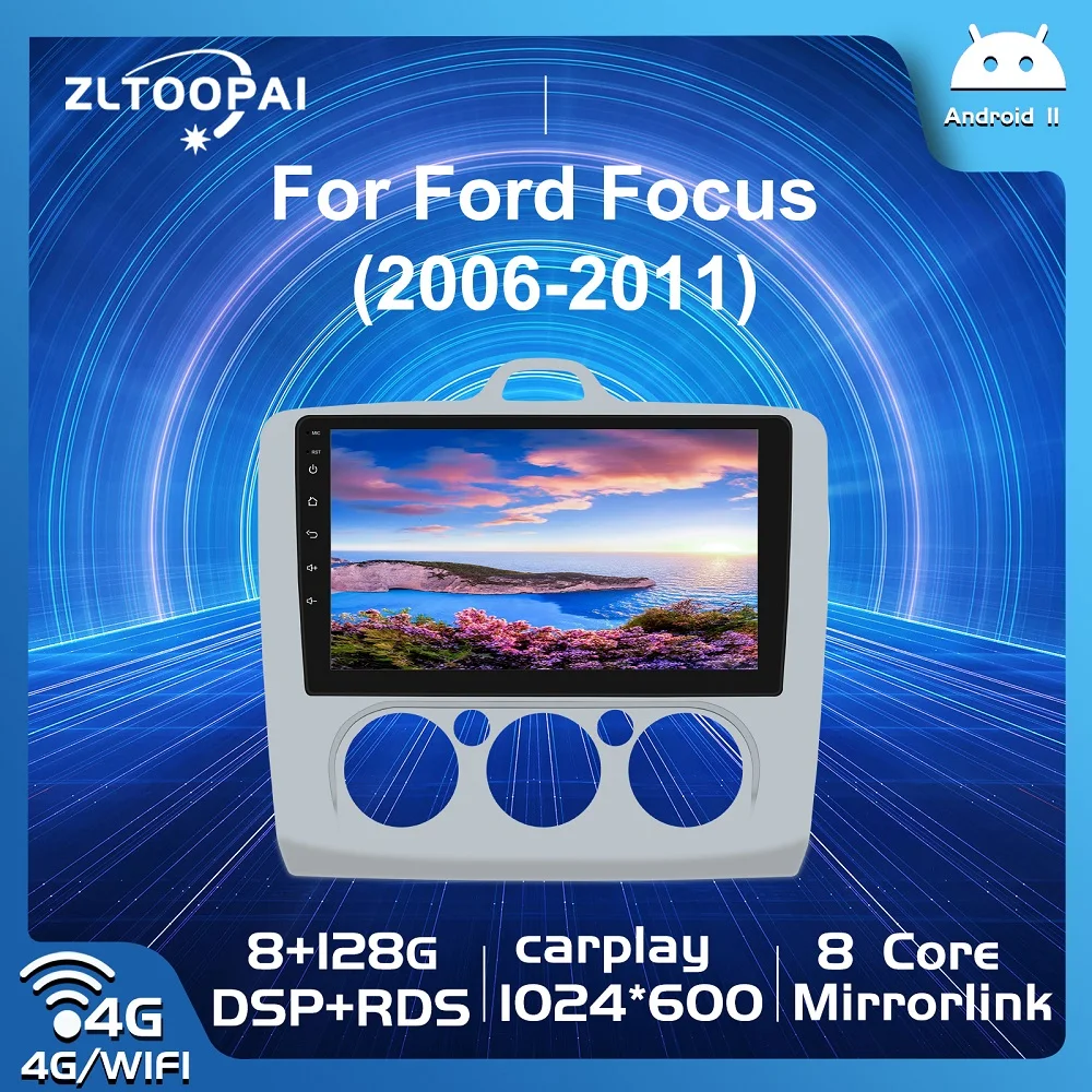 Zltoopai 128GB Android 11 Auto Radio For Ford focus 2 3 11 MK1 MK2 MK3 2004-2011 Car Multimedia Player GPS Navigation Head Unit
Zltoopai 128GB Android 11 Auto Radio For Ford focus 2 3 11 MK1 MK2 MK3 2004-2011 Car Multimedia Player GPS Navigation Head Unit