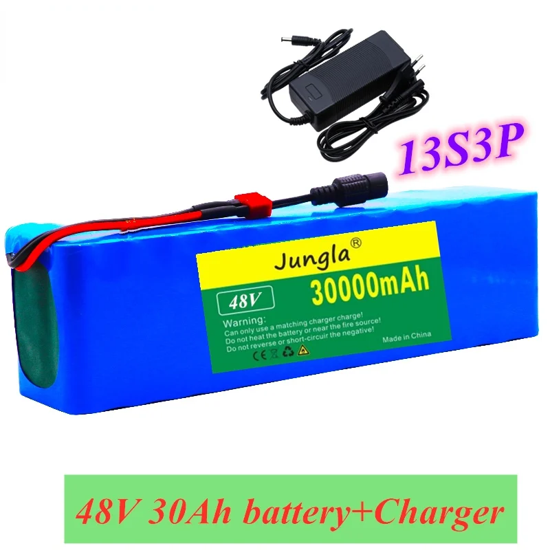 48V 30Ah 1000watt 13S3P 18650 Battery Pack 54.6v E-bike Electric bicycle battery Scooter with 25A discharge BMS with charger
48V 30Ah 1000watt 13S3P 18650 Battery Pack 54.6v E-bike Electric bicycle battery Scooter with 25A discharge BMS with charger