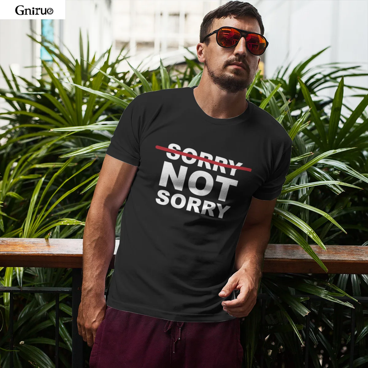 no sorry not sorry Punk RoundCollar Kawaii Tops HipHop Men's T-Shirts 119849
no sorry not sorry Punk RoundCollar Kawaii Tops HipHop Men's T-Shirts 119849