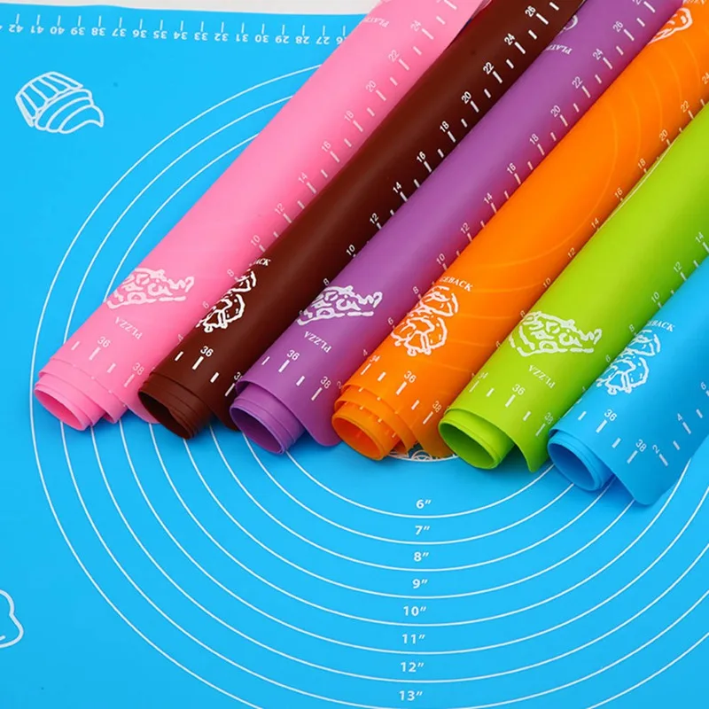 Silicone Non-Stick Silicone Thickening Mat Rolling Dough Liner Pad Pastry Cake Bakeware Paste Flour Table Sheet Kitchen tools
Silicone Non-Stick Silicone Thickening Mat Rolling Dough Liner Pad Pastry Cake Bakeware Paste Flour Table Sheet Kitchen tools