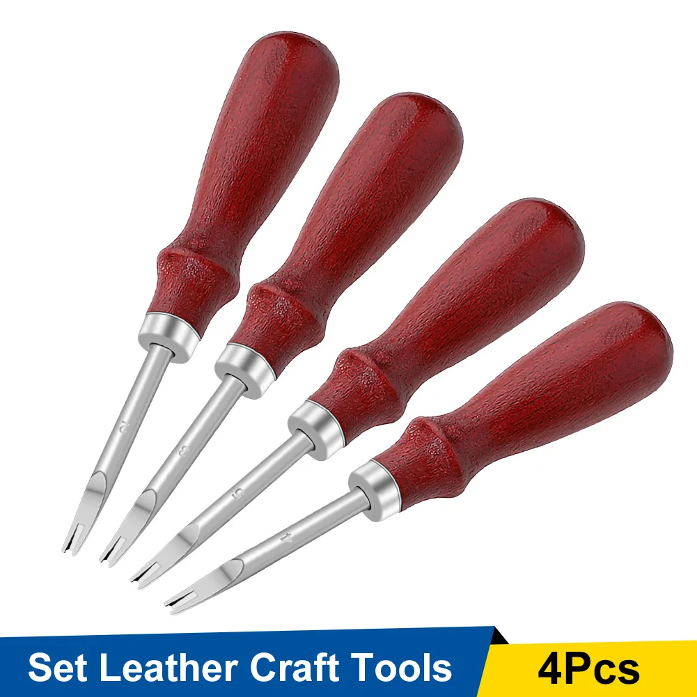 High Quality 4Pcs / Set Leathercraft Edge Skiving/Polishing Beveler Skiving Craft Tool Belt Maker Leather Beveler DIY Tools Kit
High Quality 4Pcs / Set Leathercraft Edge Skiving/Polishing Beveler Skiving Craft Tool Belt Maker Leather Beveler DIY Tools Kit