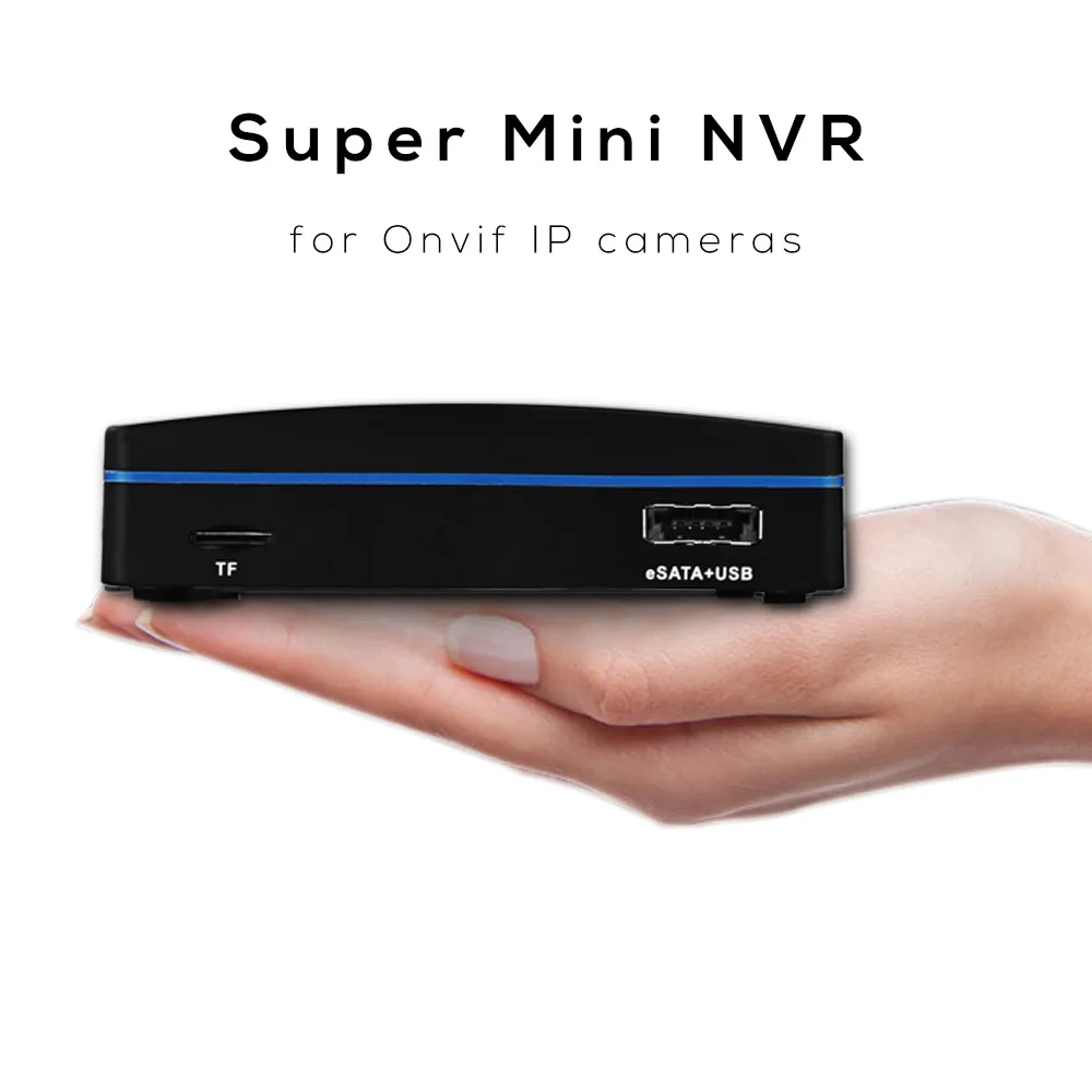 Мини видеорегистратор XMEYE 4 канала 8 каналов 16 NVR для ip камер Onvif с разрешением МП 5