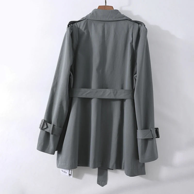Fall 2020 Women Clothing Autumn Fashion Temperament Suit Collar Double - Breasted Medium - Length Trench Coat Femme Veste
Fall 2020 Women Clothing Autumn Fashion Temperament Suit Collar Double - Breasted Medium - Length Trench Coat Femme Veste