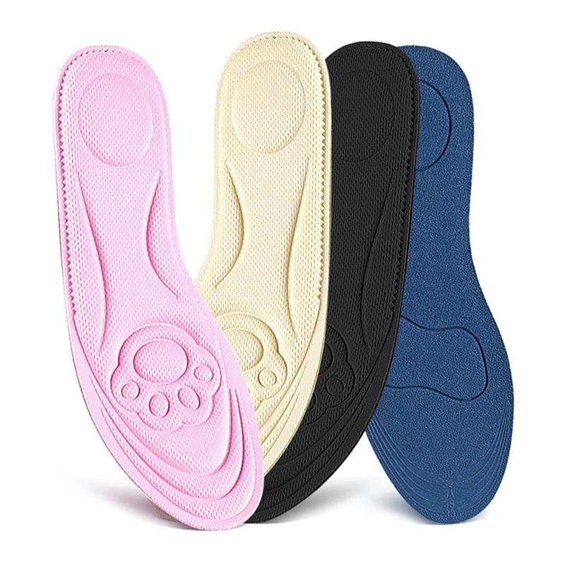 1Pair Shoes Flat Foot Feet Care Sole Shoe Pads Breathable Sweat-absorbent Sport Insole Shock Absorption 4D Massage Insole
1Pair Shoes Flat Foot Feet Care Sole Shoe Pads Breathable Sweat-absorbent Sport Insole Shock Absorption 4D Massage Insole