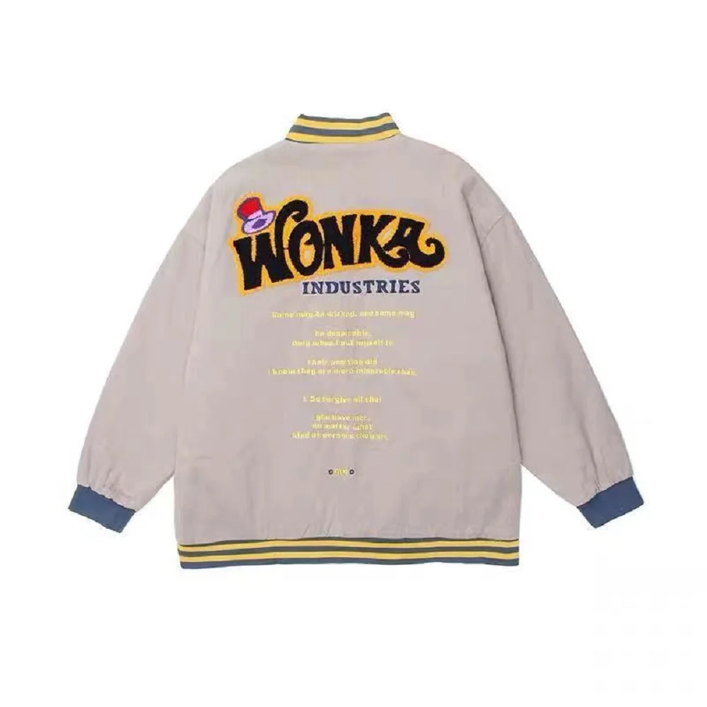 Winter men's jacket new flocking letters oversized baseball uniform jacket female trend all-match college style streetwear
Winter men's jacket new flocking letters oversized baseball uniform jacket female trend all-match college style streetwear