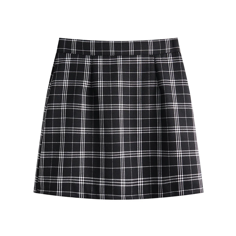 Black Plaid Women Skirts High Waist A-Line Female Mini Skirt Harajuku Ladies Short Skirt Fashion Gothic Woman Plaid Skirts
Black Plaid Women Skirts High Waist A-Line Female Mini Skirt Harajuku Ladies Short Skirt Fashion Gothic Woman Plaid Skirts