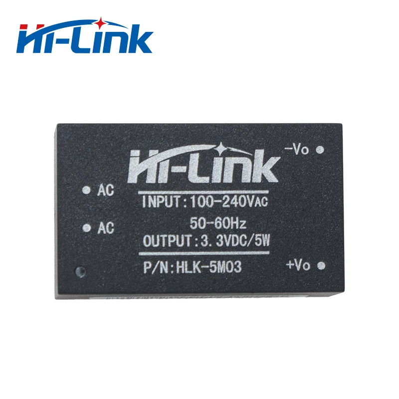 HLK 5M03 Shenzhen Заводская оптовая цена 5 Вт 3 В AC DC Hi Link модуль питания Универсальный