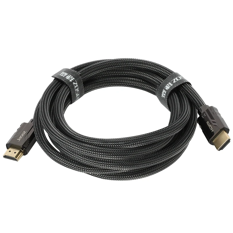 Кабель Jasoz HDMI, кабель 8K HD, кабель для видеоподключения, кабель для сращивания экрана, подходит для компьютера/ТВ/PS4/проектора, 2 м
Кабель Jasoz HDMI, кабель 8K HD, кабель для видеоподключения, кабель для сращивания экрана, подходит для компьютера/ТВ/PS4/проектора, 2 м