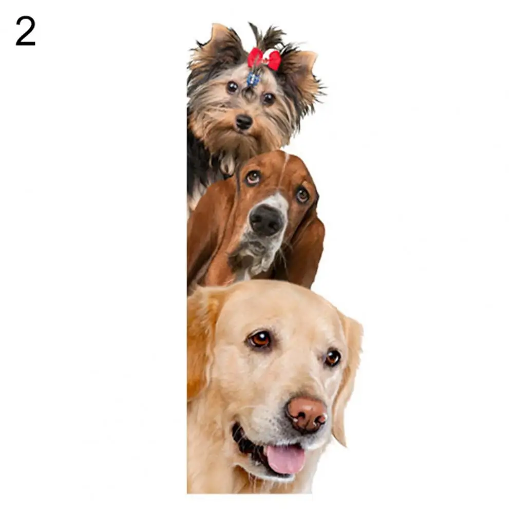 Cute Dog Simulation Animal Wall Sticker Easy to Use PVC Removable Wall Sticker Corner Wall Creative Stickers For Home Decoration 
Cute Dog Simulation Animal Wall Sticker Easy to Use PVC Removable Wall Sticker Corner Wall Creative Stickers For Home Decoration