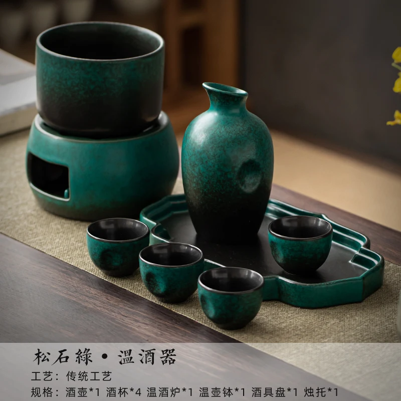 Ceramic Luxury Bar Sets Japanese Style Sake Wine Hot Wine Jug Rice Wine Pot Bar Sets Gift Wijnglazen Home Garden DI50JJ
Ceramic Luxury Bar Sets Japanese Style Sake Wine Hot Wine Jug Rice Wine Pot Bar Sets Gift Wijnglazen Home Garden DI50JJ
