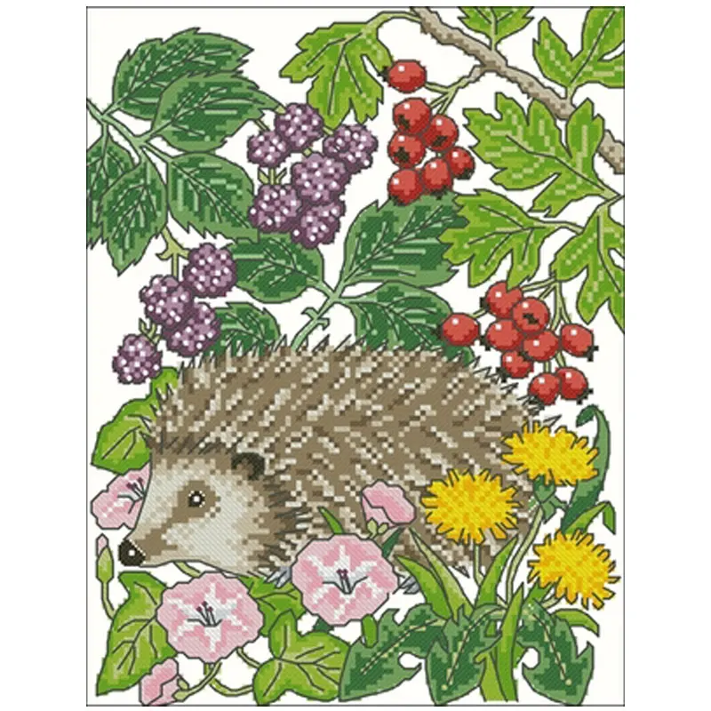 Hedgehog in autumn patterns Counted Cross Stitch 11CT 14CT 18CT DIY Chinese Cross Stitch Kits Embroidery Needlework Sets
Hedgehog in autumn patterns Counted Cross Stitch 11CT 14CT 18CT DIY Chinese Cross Stitch Kits Embroidery Needlework Sets