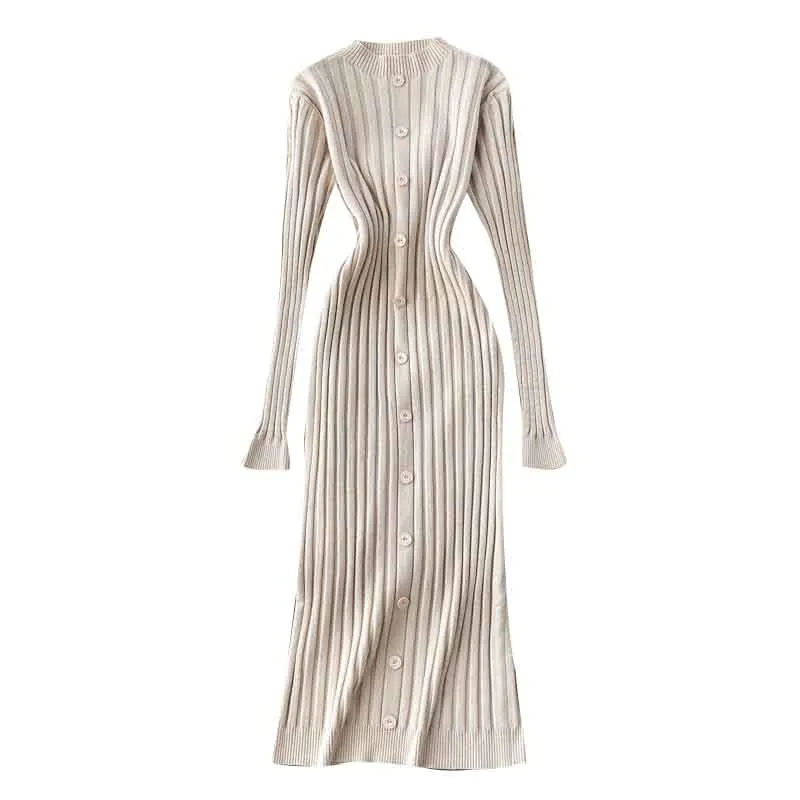 Women Sweater Dress 2020 New Autumn Winter Long Sleeve Solid Bodycon Dresses Ladies Fashion Knit Midi Dress Long Robe Vestidos 
Women Sweater Dress 2020 New Autumn Winter Long Sleeve Solid Bodycon Dresses Ladies Fashion Knit Midi Dress Long Robe Vestidos