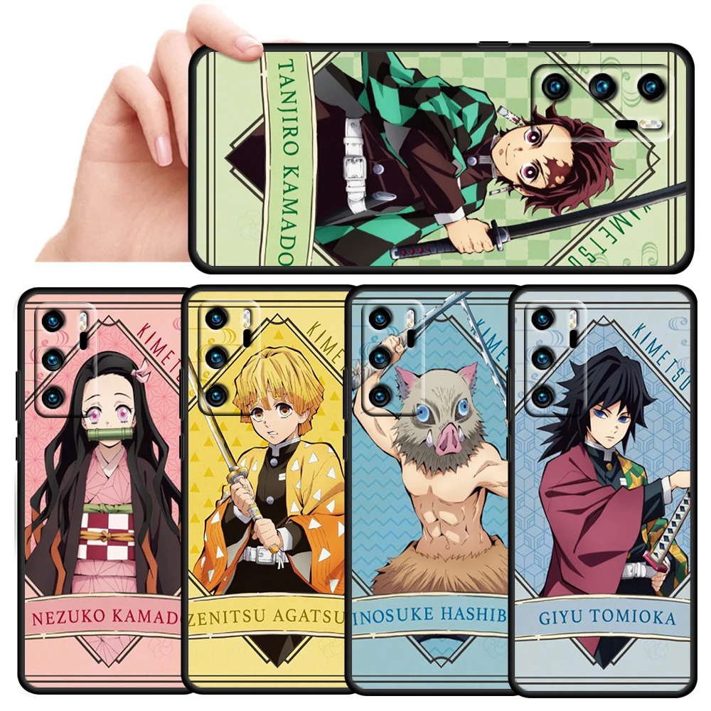 Demon Slayer Cartoon For Huawei P50 P20 P30 P40 5G P10 Pro Lite E Plus P9 P8 Lite Mini Silicone Soft Black Phone Case
Demon Slayer Cartoon For Huawei P50 P20 P30 P40 5G P10 Pro Lite E Plus P9 P8 Lite Mini Silicone Soft Black Phone Case