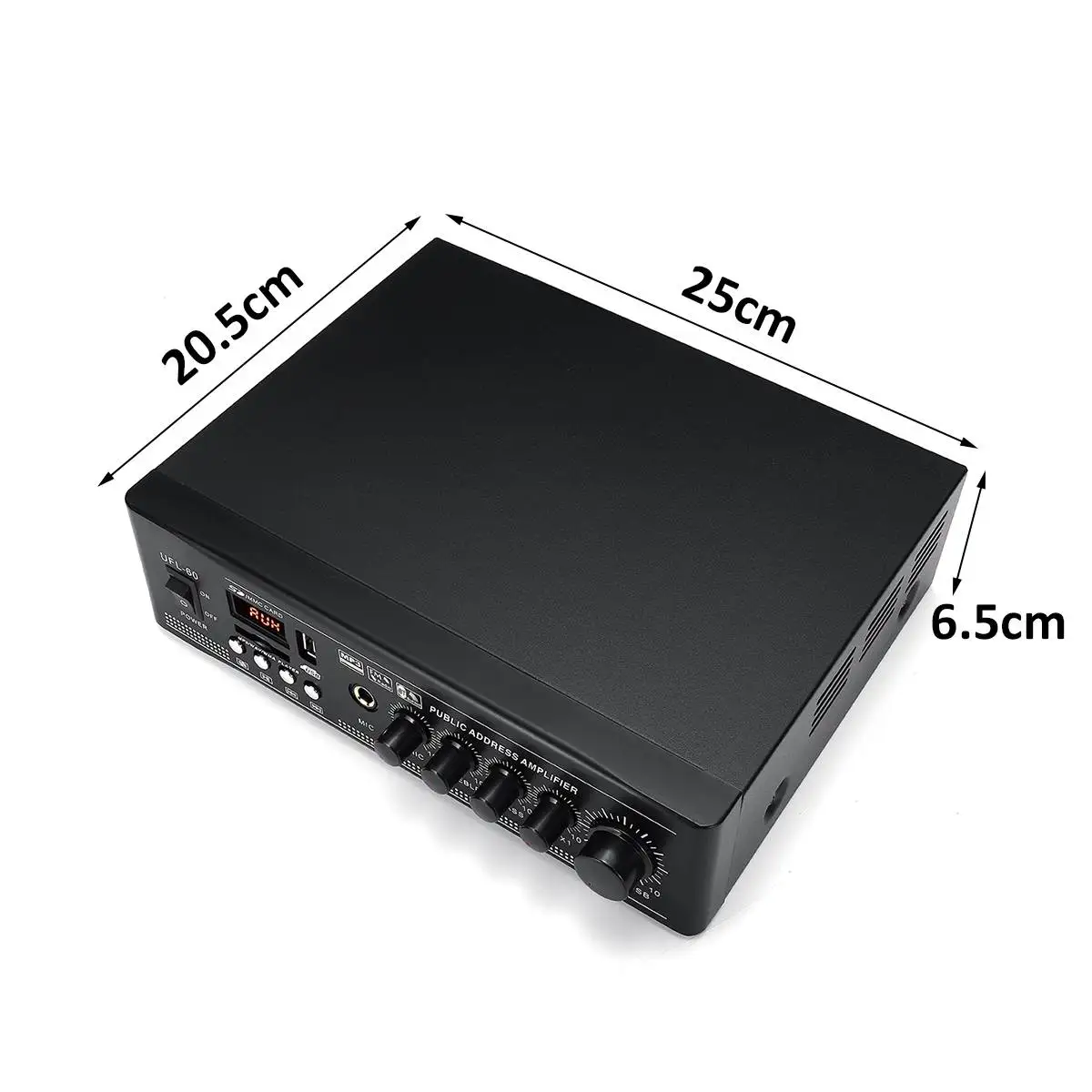 800W 220V Home Amplifier HIFI 2CH Mini HIFI Digital bluetooth Audio Power Amplifier Support FM USB SD Card With Remote Controll
800W 220V Home Amplifier HIFI 2CH Mini HIFI Digital bluetooth Audio Power Amplifier Support FM USB SD Card With Remote Controll