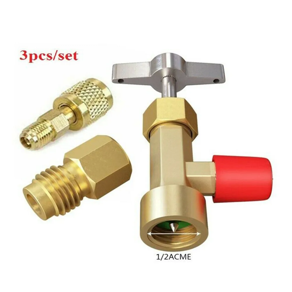 AutoTap Valve R134A Refrigerant Dispenser Tool AC-Tank Adapter Hose Kit Brass And Alloy New And High Quality
AutoTap Valve R134A Refrigerant Dispenser Tool AC-Tank Adapter Hose Kit Brass And Alloy New And High Quality