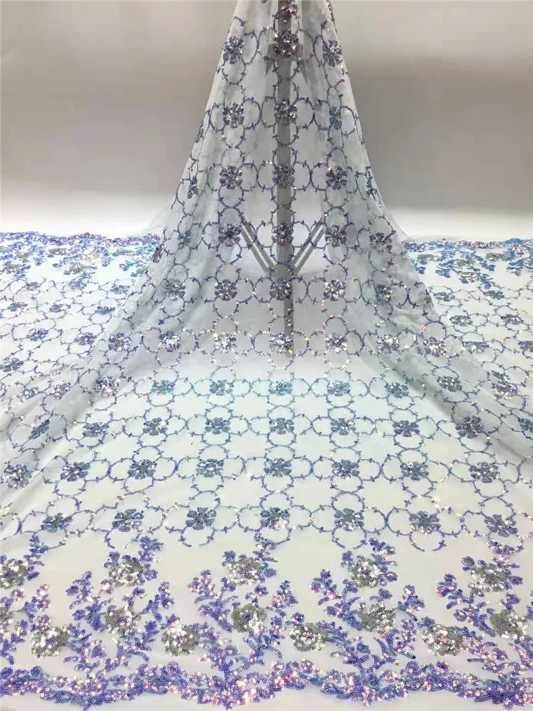 2021 Evening dress Design With sequins African lace embroidery fabric French mesh lace for Evening dress party dresses
2021 Evening dress Design With sequins African lace embroidery fabric French mesh lace for Evening dress party dresses