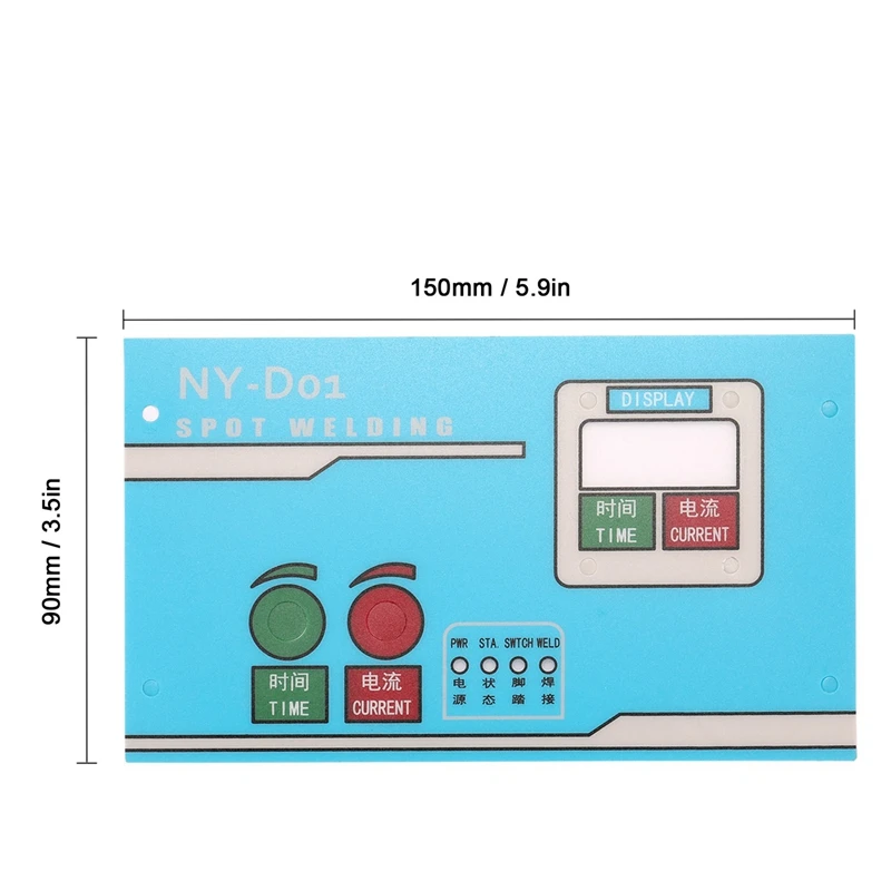 Spot Welder Soft Film Welding Machine Matching Protector Cover Supporting for NY-D01 Controller Accessory
Spot Welder Soft Film Welding Machine Matching Protector Cover Supporting for NY-D01 Controller Accessory