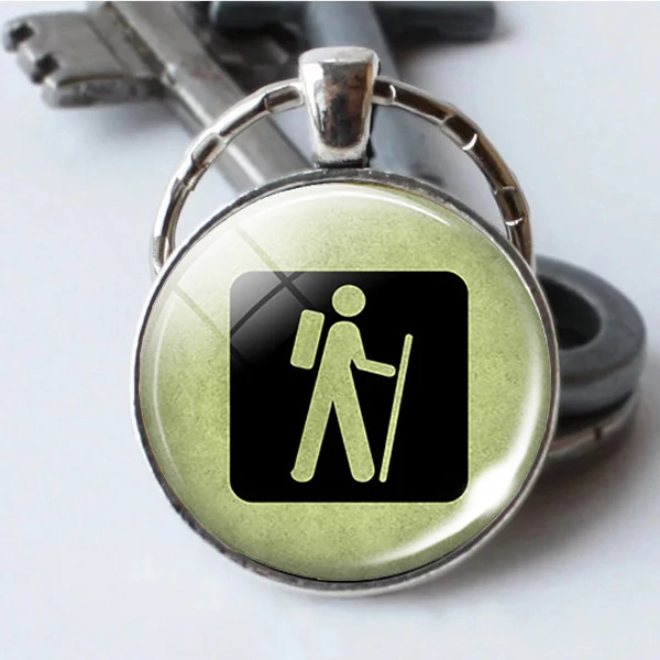Mountaineering Logo Key Chain Keyring for Women Men Jewelry Luminous Glass Cabochon Silver Color Keychain Keyholder Llavero
Mountaineering Logo Key Chain Keyring for Women Men Jewelry Luminous Glass Cabochon Silver Color Keychain Keyholder Llavero
