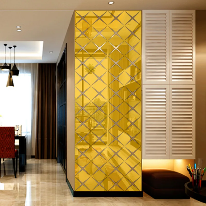 A Set Of 60/120cm Creative Geometric Combination Acrylic Mirror Wall Stickers Living Room Porch Background Wall Home Decorations
A Set Of 60/120cm Creative Geometric Combination Acrylic Mirror Wall Stickers Living Room Porch Background Wall Home Decorations