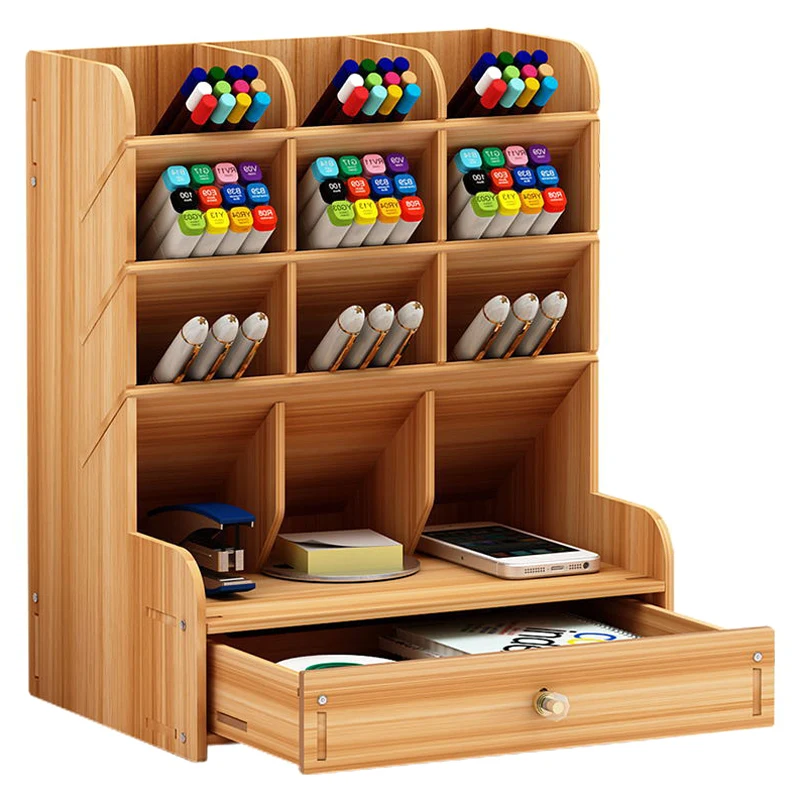 New Hot Office Desk Organizer Desktop Pen Pencil Holder Container Storage Box Portable with Drawer
New Hot Office Desk Organizer Desktop Pen Pencil Holder Container Storage Box Portable with Drawer