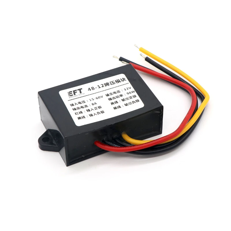 EFT Plant protection Drone UAV Step-Down Module / Water Pump Power Supply 24V to 12V , 48V to 12V
EFT Plant protection Drone UAV Step-Down Module / Water Pump Power Supply 24V to 12V , 48V to 12V