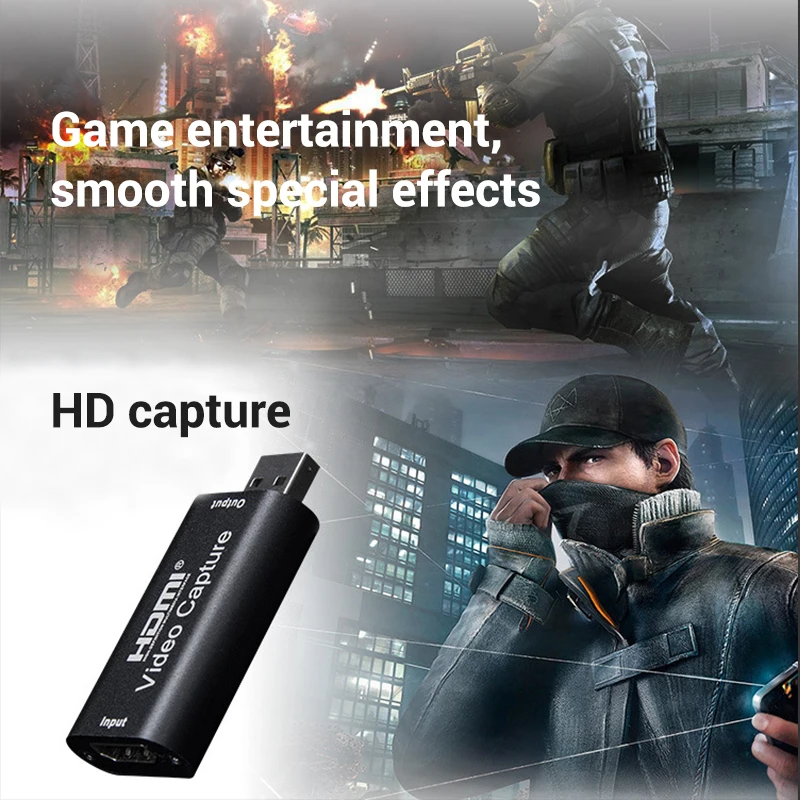 Новые аудио видео карты захвата HDMI к USB2.0 1080P Запись в реальном времени Запись коробка черный DOM668
Новые аудио видео карты захвата HDMI к USB2.0 1080P Запись в реальном времени Запись коробка черный DOM668
