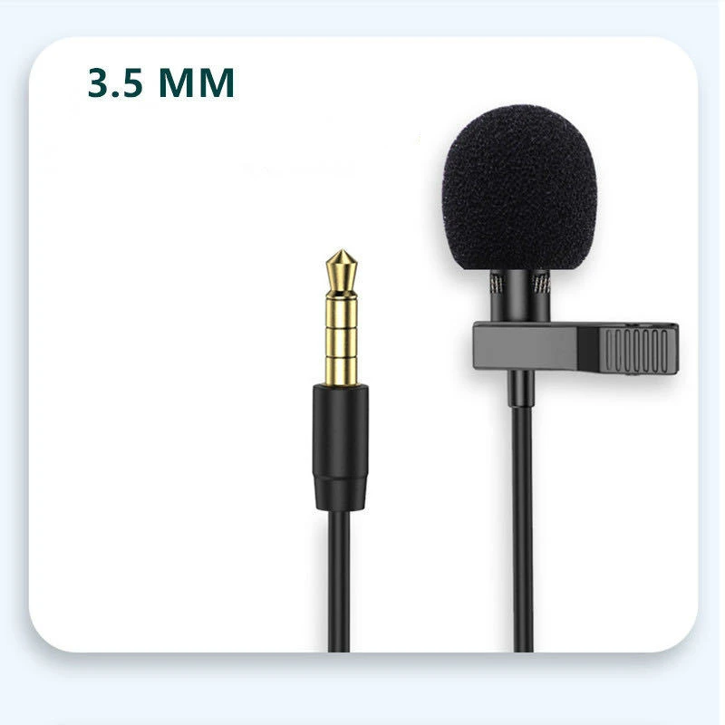 Mini Microphone for Type C 3.5mm Microfone for Lavalier Clip-on Recording Microfonoe
Mini Microphone for Type C 3.5mm Microfone for Lavalier Clip-on Recording Microfonoe