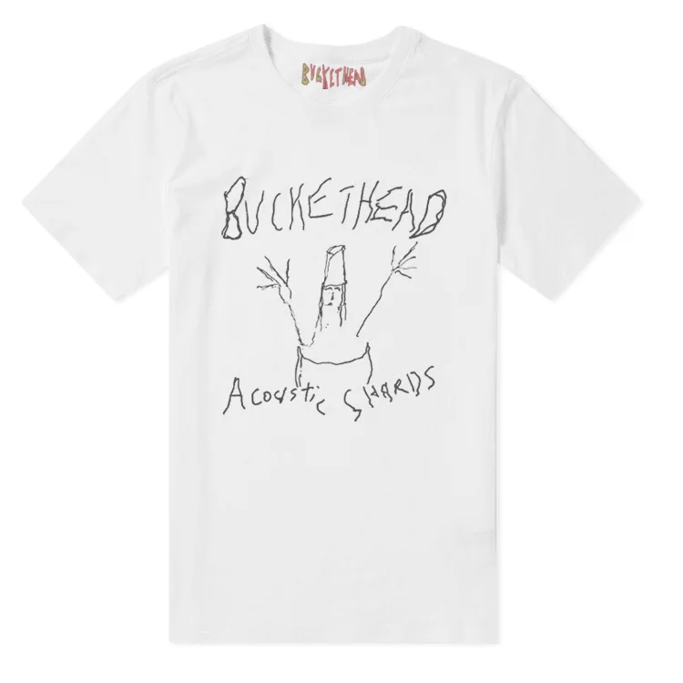BUCKETHEAD AcousticShards Brian Carroll Bucket brother heavy cotton rock guitarist T-shirt
BUCKETHEAD AcousticShards Brian Carroll Bucket brother heavy cotton rock guitarist T-shirt