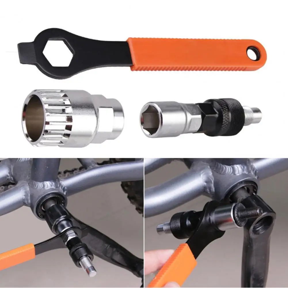 Hot Sales 3Pcs Bike Crank Extractor High Strength Reusable Carbon Steel Professional Bottom Bracket Remover Bicycle Repair Tool
Hot Sales 3Pcs Bike Crank Extractor High Strength Reusable Carbon Steel Professional Bottom Bracket Remover Bicycle Repair Tool