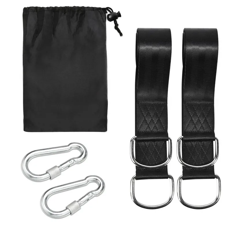 One Pair Tree Swing Hanging Kit Hammock Straps Camping 350 KG Load Capacity Rope Carabiner OutDoor Hiking Hammock Hanging Belt
One Pair Tree Swing Hanging Kit Hammock Straps Camping 350 KG Load Capacity Rope Carabiner OutDoor Hiking Hammock Hanging Belt