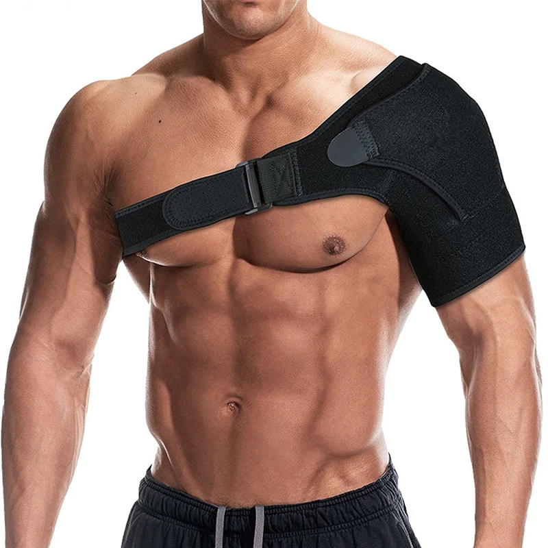 Adjustable Shoulder Protector Sports Single Shoulder Support Belt Warmer Brace Elastic Neoprene Bandage Pad Pain Relief Strap
Adjustable Shoulder Protector Sports Single Shoulder Support Belt Warmer Brace Elastic Neoprene Bandage Pad Pain Relief Strap