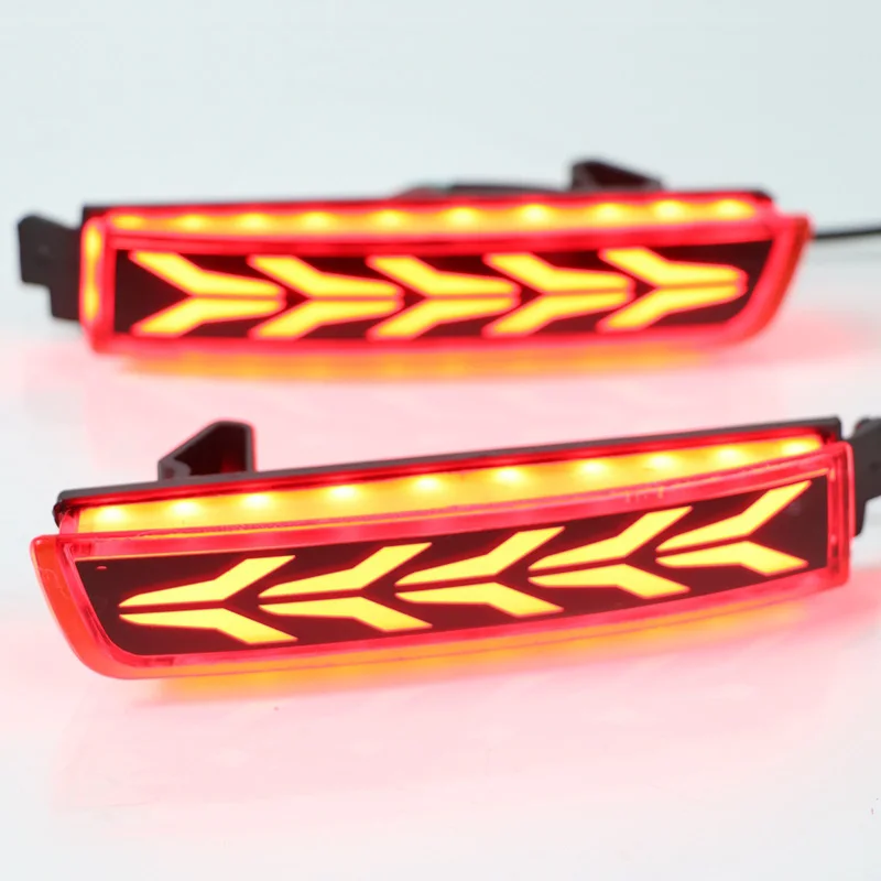Car LED Rear bumper light Rear Fog Lamp Auto Brake Reflector For Nissan Kicks 2016 2017 2018 2019 2020 Rear Lights Assembly
Car LED Rear bumper light Rear Fog Lamp Auto Brake Reflector For Nissan Kicks 2016 2017 2018 2019 2020 Rear Lights Assembly