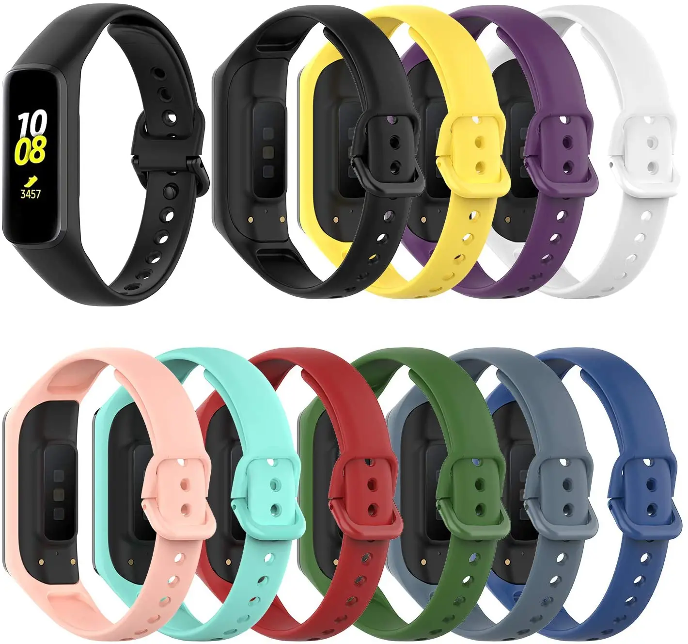 For Samsung Galaxy Fit 2 SM-R220 Watch Bracelet Replacement Watch Band Correa For Samsung Galaxy Fit2 Silicone Sport Watch Strap
For Samsung Galaxy Fit 2 SM-R220 Watch Bracelet Replacement Watch Band Correa For Samsung Galaxy Fit2 Silicone Sport Watch Strap