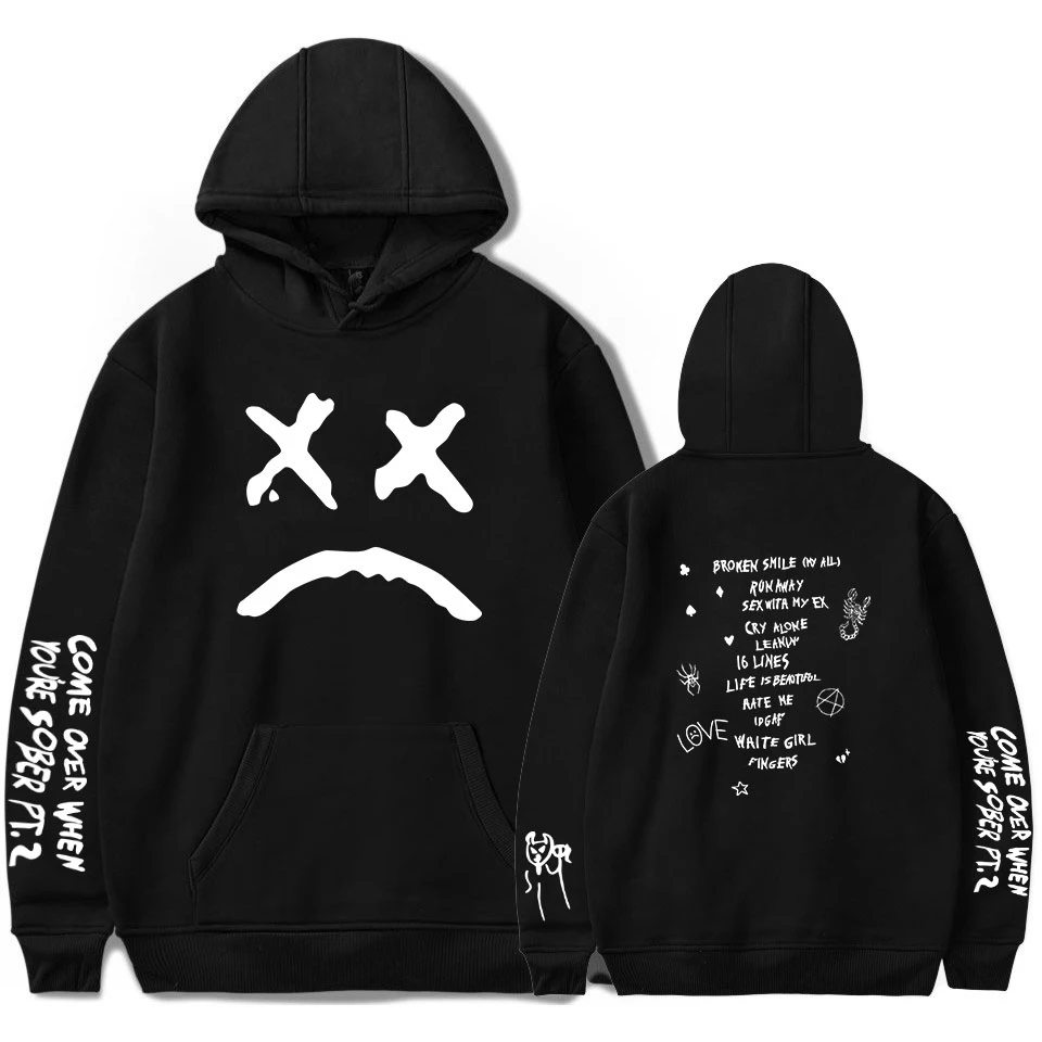 Newest Lil Peep Hoodies Women/Men Long Sleeve Hooded Sweatshirts Hot Sale Hip Hop Casual Streetwear Trendy Style Clothes
Newest Lil Peep Hoodies Women/Men Long Sleeve Hooded Sweatshirts Hot Sale Hip Hop Casual Streetwear Trendy Style Clothes