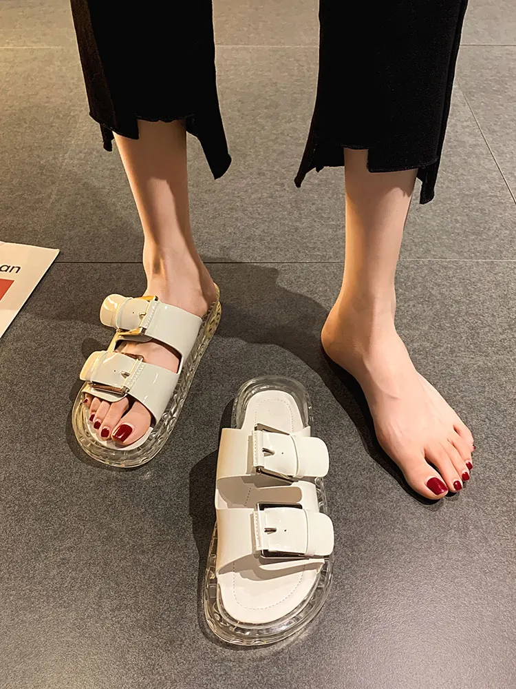 Женские тапочки, Уличная обувь, новинка 2021, сетчатая красная модная пляжная обувь с пряжкой и желейной подошвой, нескользящая обувь
Женские тапочки, Уличная обувь, новинка 2021, сетчатая красная модная пляжная обувь с пряжкой и желейной подошвой, нескользящая обувь